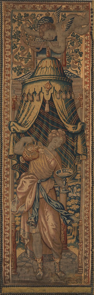 Les quatre vertus cardinales : Tempérance - Netherlandish 16th Century