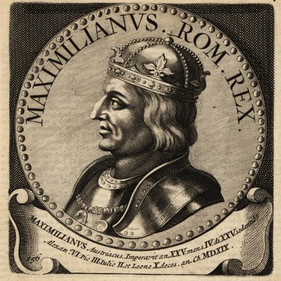 Saint-Empereur romain Maximilien Ier - Netherlandish School