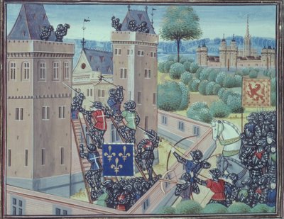 La Capture du Château de Wark par les Français et les Écossais, du Livre II des 