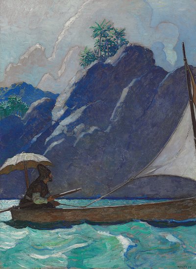 Et ainsi de temps en temps, je faisais un petit voyage en mer - Newell Convers Wyeth