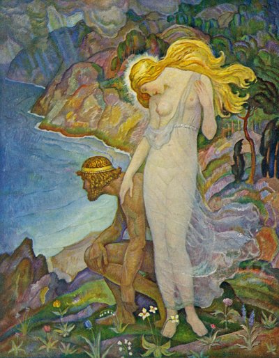 Ulysse et Calypso - Newell Convers Wyeth