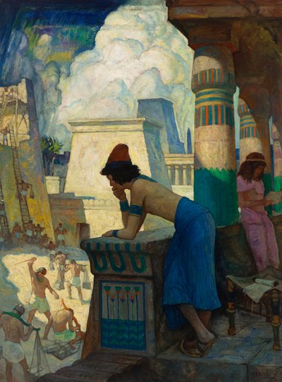 Le garçon, Moïse - Newell Convers Wyeth