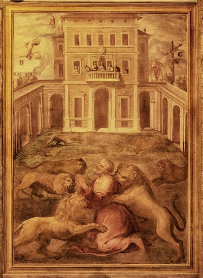 Basilique mineure Santo Stefano Rotondo, Santo Stefano al Monte Celio - Niccolo called Pomarancio Circignani