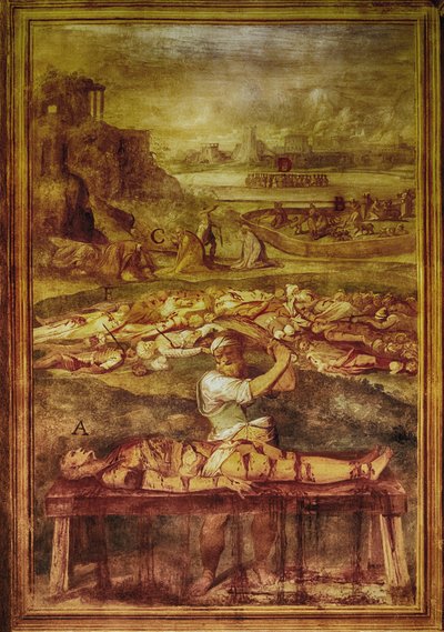 Basilique mineure Santo Stefano Rotondo, Santo Stefano al Monte Celio, Basilique de Santo Stefano Rotondo al Celio - Niccolo called Pomarancio Circignani