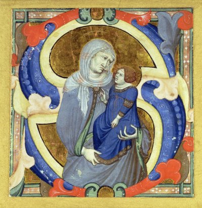 Initiale historiée 