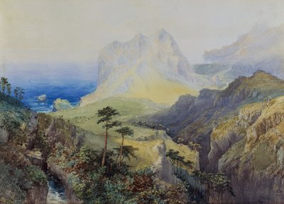 Scène côtière - Nicholas Chevalier