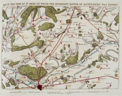 Carte de la partie de Saint-Omer où s