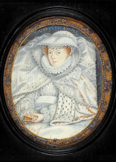Une dame traditionnellement identifiée comme Marie Stuart - Nicholas Hilliard