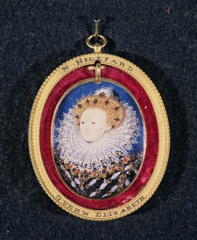 Portrait de la reine Elizabeth I - Nicholas Hilliard