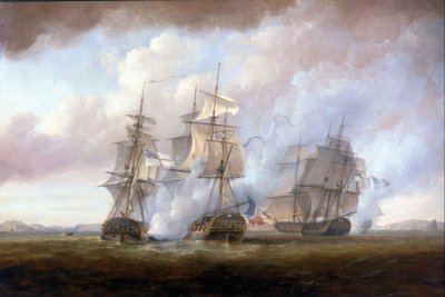 La capture des frégates françaises 