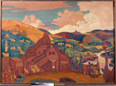 Les trois joies - Nicholas Roerich