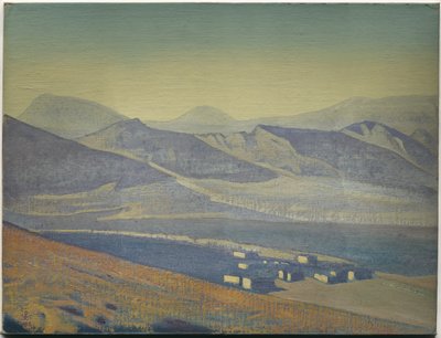 Sanctuaires et Citadelles, de la série du même titre, 1925 - Nicholas Roerich