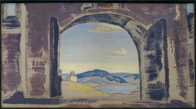 Étude pour une peinture, c.1922 - Nicholas Roerich
