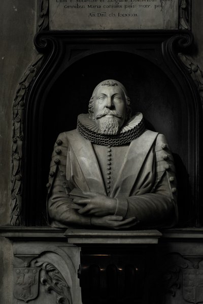 Mémorial à Hugo Barker, 1632 - Nicholas Stone