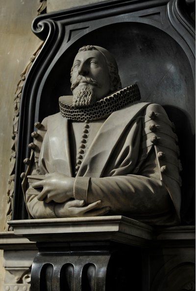 Mémorial à Hugo Barker, 1632 - Nicholas Stone