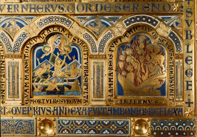 Autel de Verdun en or et émaillé par Nicolas de Verdun (ca.1130/50-1205) : scènes de l