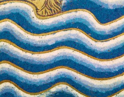 Vagues du déluge, du panneau Arche de Noé de l