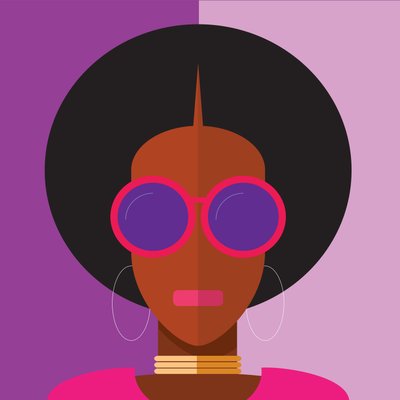 Afro Girl, 2020 (numérique) - Nick Diggory