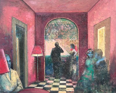 Piège à miel, 2020-23 (huile sur panneau) - Nick Williams