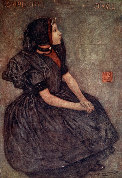 Une fille de Zélande, 1904 - Nico Jungman