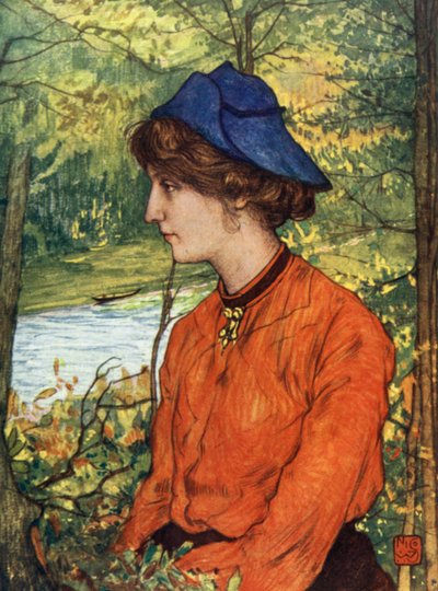 Norvège : Une fille norvégienne - Nico Jungman