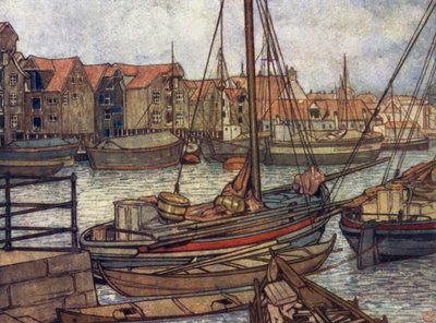 Norvège : Bateaux et entrepôts à Bergen - Nico Jungman