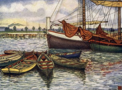 Norvège : Trondhjem, vieux bateaux - Nico Jungman