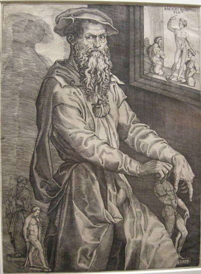 Portrait de Baccio Bandinelli - Nicolo della Casa