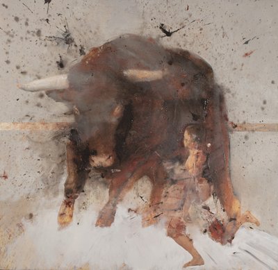 Taureau avec torero, 2019 - Nicola Pucci