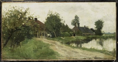 Près de Breukelen sur la Vecht - Nicolaas Bastert