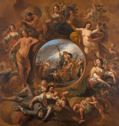 Les quatre saisons, allégorie de l