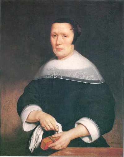 Portrait de femme - - Nicolaes Maes
