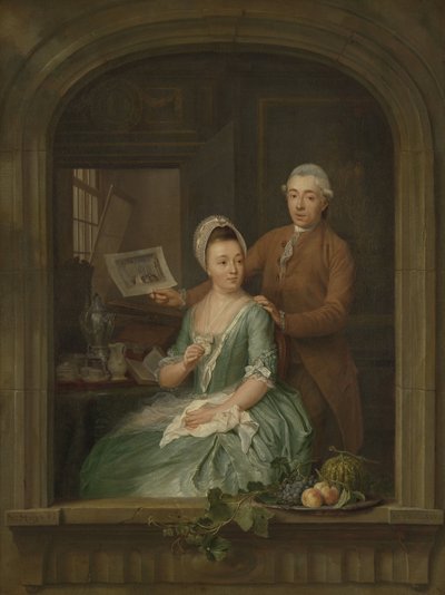 Portrait de Robert Muys et de sa femme Maria Nozeman - Nicolaes Muys