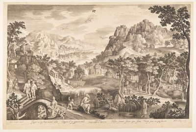 Osée et la prostituée Gomer - Nicolaes de Bruyn