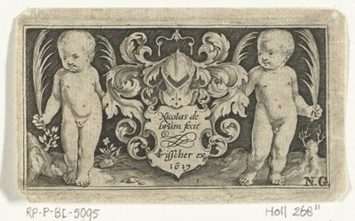 Titelprent avec deux enfants avec une feuille de palmier à côté d