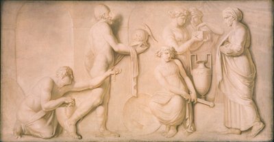 Achille et les filles de Lycomède - Nicolai Abildgaard