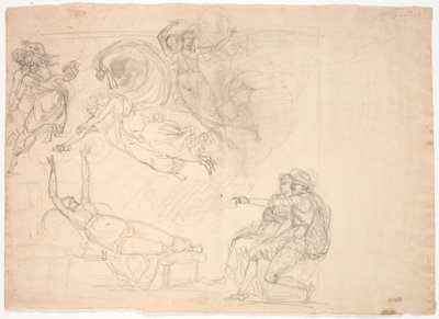 Scène de Henri VIII de Shakespeare (acte 4, scène 2) - Nicolai Abildgaard