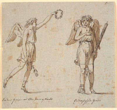 Deux génies, l