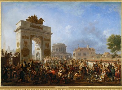 Entree de la Garde Imperiale a Paris, par la barriere de Pantin, le 15 novembre 1807 … - Nicolas Antoine Taunay