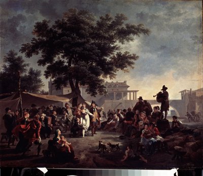 Noce rustique à la campagne - Nicolas Antoine Taunay