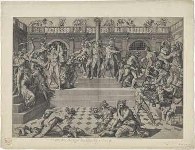 Massacre des Innocents à Bethléem - Nicolas Beatrizet