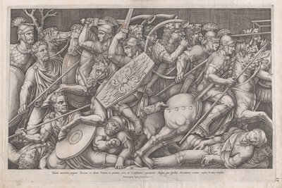 Speculum Romanae Magnificentiae : Guerre de Daican, 1553 - Nicolas Beatrizet