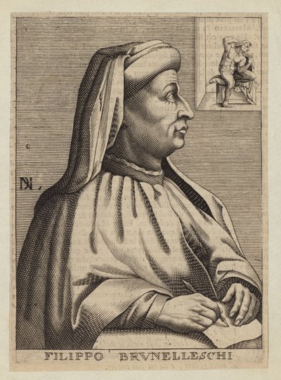 Filippo Brunelleschi, architecte et ingénieur italien - Nicolas II de Larmessin