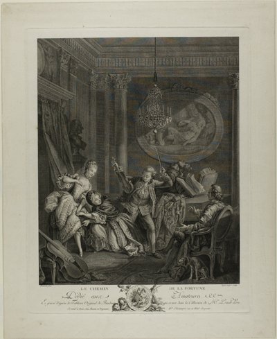 Le chemin de la fortune - Nicolas Joseph Voyez