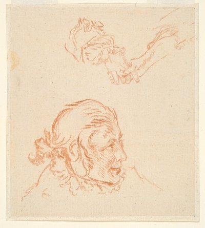 Deux études : Portrait d