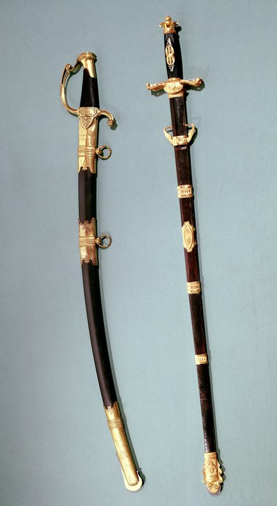 Épée commémorative offerte par Napoléon Bonaparte pour l