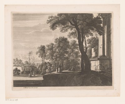 Paysage avec Tobie et l