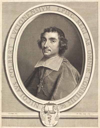 Nicolas Colbert - Nicolas Pitau I after Claude Lefebvre
