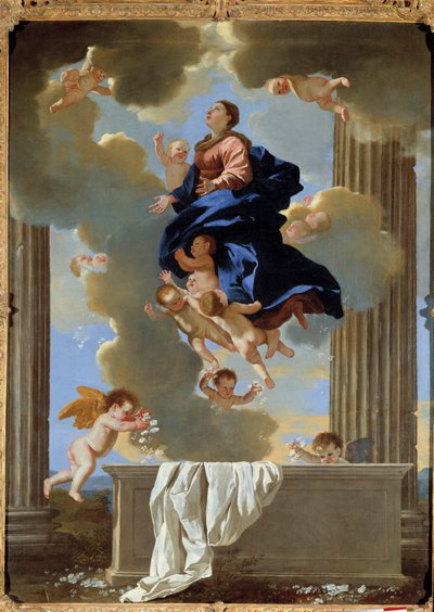 Assomption de la Vierge (peinture de Nicolas Poussin) - Nicolas Poussin