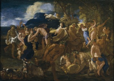 Bacchanale ou Bacchus et Ariane - Nicolas Poussin